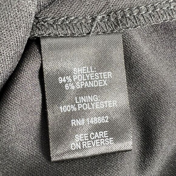 Torrid Sequins Mini Dress Size 10 Black Stretchy Cocktail Party Glam Fit Flare - Picture 11 of 13